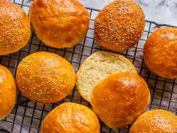 40-minute hamburger buns