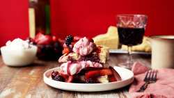 sangria shortcakes